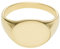 Fossil Unisex-Schmuck Gold Edelstahl Ring JF047737109, Edelstahl, Kein Edelstein