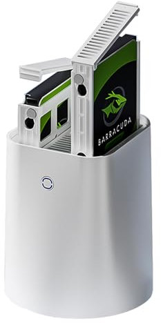 Tuofudun 2-Bay NAS R1 PRO N100 Mini PC 2x i226-V 2.5G Firewall Router Network Storage Server Private Cloud