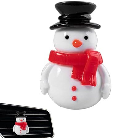 Auto Vent Lufterfrischer Clip,Weihnachts Aromatherapie Lüftungs Clips,Auto Dekoration Weihnachten LüFtungsclip,eihnachts Auto Lüftungsclips,Weihnachtsbaum Auto LüFtungsclips, Für Auto-Lufterfrischer