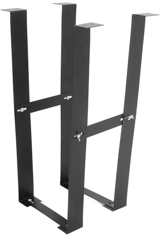 ANDRESLAD Verstellbare PC Halterung aus Carbonstahl Untertisch Computer Case Carrier Robuste Aufhängung für Schreibtisch Platzsparender CPU Halter Korrosionsbeständig und Praktisch für