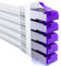 deleyCON 5x 0,5m CAT7 Cable de Red - 10 Gigabit - Corto 50cm Cable de Conexión RJ45 Cable Ethernet (Cobre, Blindaje SFTP PiMF) - LAN DSL Switch Módem Router Patch Panel CAT7 CAT6 CAT5 - Blanco