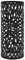 vidaXL Porte-Parapluie Feuilles Acier Noir Support Parapluie Meuble d'Entrée