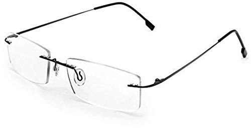 Rongchy Super Light Titanium Nearsighted Kurzsichtige Myopie Arbeits Brille -0.50-6.00 Um Stärken Männer Frauen Mode Randlos Nearsighted Brillen