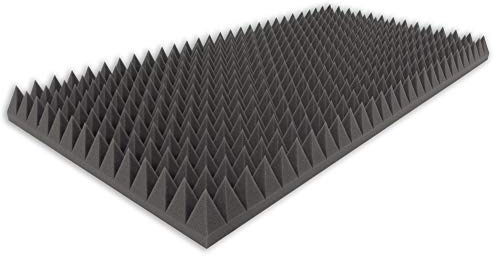 Akustikschaumstoff TYP 100x50x7 Pyramidenschaumstoff Schalldämmmatten zur effektiven Akustik Dämmung
