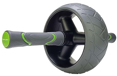 Tunturi Bauchmuskeltrainer, Trainingsrad für Bauchmuskeln, Training für Oberkörper und Gleichgewicht, Ab Roller