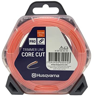 Husqvarna 597669220 Trimmerfaden 2,7 mm /12m Orange/Translucent