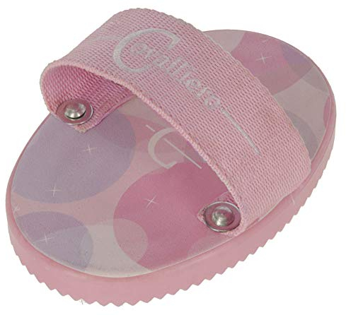 Kerbl 3297663 Lilli Starlight Kunststoffstriegel, 13cm x 9cm, 100 Stück