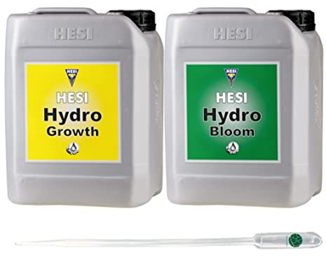 Hesi Hydro Blüte + Wuchs 2 x 5 L Set Bloom Grow NPK Garten Blumendünger flüssig