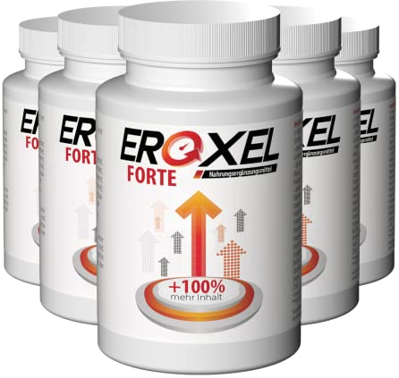 Eroxel Forte, 300 cápsulas (5 x 60 cápsulas), paquete de 5 unidades