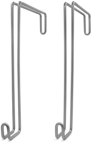 Over The Wall Concrete Cinder Cement Block Wall Outdoor No Drill Fence Hooks Hangers - Extra Long Large Rafter Ladder Pool Equipment Pole Hooks Hangers for Planters Hoses Horse Tack Room Organization