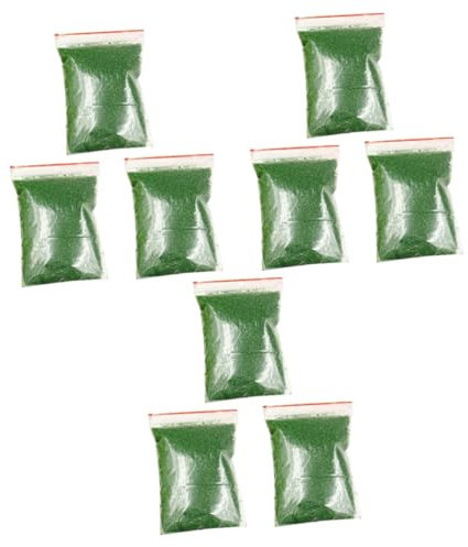 ifundom 3piezas Material De Paisajismo Artificial Polvo De Césped Falso para Paisajes y Manualidades Total para Producción De Escenas y Maquetas