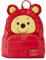 Winnie The Pooh Loungefly - Puffer Jacket Cosplay Frauen Mini-Rucksack rot/gelb