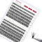 FADVAN Extension de Cils en Grappe Cluster 40P+50P 0.07D Curl Mélange 9-16mm Faux Cils Extension de Cils Professionnel Naturel Cluster Cils Volume Russe Individual(40D+50D-0.07D, Mix 9-16mm)