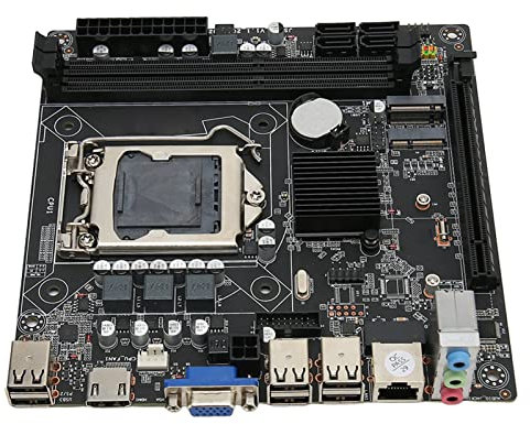 DDR3 Mainboard with LGA1155 CPU, Dual Channel DDR3, HD Interface, Strong Compatibility, Stable Power Supply, PCB Board, SATA2.0, 12 USB2.0, PCIE 16X, for Desktops