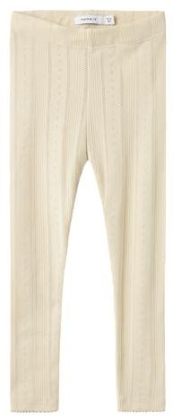 Name IT Mädchen Nmfjulia Legging Noos, Summer Sand, 110 EU