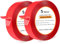 Rusoz Doppelseitiges Dlebeband Ablösbar Extra Stark, 2 Rollen Doppelseitiges Klebeband Durchsichtig Wasserfest Länge 5m, Breite 20mm Beidseitiges Klebeband für Basteln DIY Kunst Dekoration