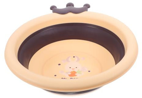 TOYANDONA Babywaschbecken Faltbares Kleines Tragbares Waschbecken Aus Robustem Kunststoff Für Babys Und Kinder Mit Aufhängung Für Unterwegs