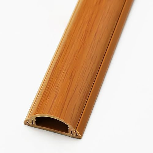 ZCFXIFGF Halbrunde Kabelabdeckung, Eck-Kabelversteck, Lautsprecherkabelversteck, offener Kabelkanal, Kabelkanal, Kabelabdeckung, Kabelmanagement, dekoratives TV-Kabelmanagement, Kabelmanagement für d