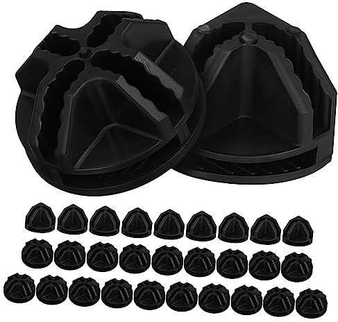 Warmhm Draht-würfelverbinder 8 Schlossschlitze Für Sichere Lagerregale Modulare Schränke 30 Stück