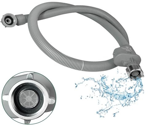 Universal 1,5 m Aquastop Schlauch für Geschirrspüler, Waschmaschine,3/4 zoll schlauch zulaufschlauch mit aquastop,haushaltsüblicher Anschluss Sicherheits-Schlauch