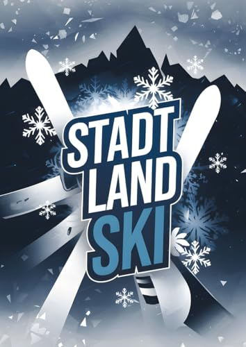 Stadt Land Ski: Das besondere Gesellschaftsspiel für Skifahrer & Skifahrerinnen: Perfektes Geschenk für Wintersportbegeisterte | Ski-Quiz-Buch