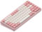 Nuphy Halo75 V2 Tastiera meccanica Bluetooth wireless Design con guarnizione da gioco a 81 tasti compatibile con PC e QMK VIA(Pink)