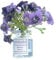 Mini Gänseblümchen Blumen in Glasvase, Mini Rose Blumenvase Auto Armaturenbrett Dekorationen Selbstklebende Vase, Fl Mini Miniatur Niedlich