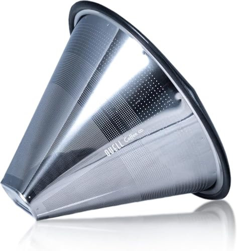 Quell Reusable #4 Coffee Filter for Breville Precision Brewer Drip Coffee Machine: Stainless Steel, Reusable Alternative for Sustainable Brewing
