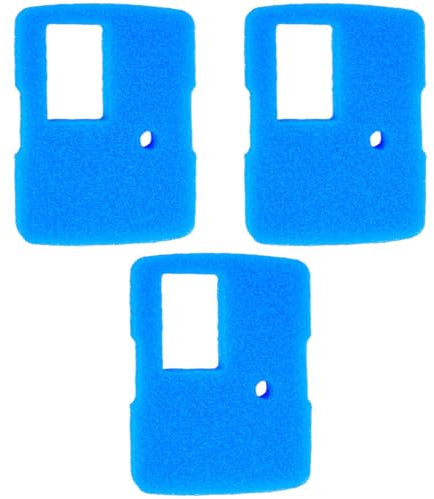 kychenBase CUF-2505 / CUF-5005 / CUF-6005 Teichfilter Schwämme – Ersatz Filtermedien, Filtermatten für Teichfilter, Filterschwämme (3er-Set)
