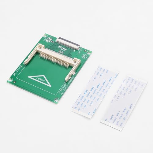 YAODHAOD CF Speicherkartenadapter SSD HDD Adapter 1,8 Zoll Compact Flash CF Speicherkarte auf CE ZIF/CE Adapter (funktioniert als HDD im True IDE-Modus!),für DOS/Windows 、 XP 、Vista/Linux/Mac ﻿