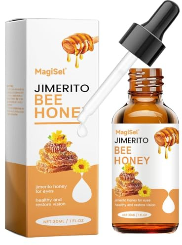 Ögonserum Anti-Åldring, Honey Eye Serum, Ögonkräm mot Rynkor och Mörka Ringar, Fuktgivande Ögonvård för Män och Kvinnor, 30ml Honung Ögonserum, Honung för Ögon, Eye Moisturizing Serum