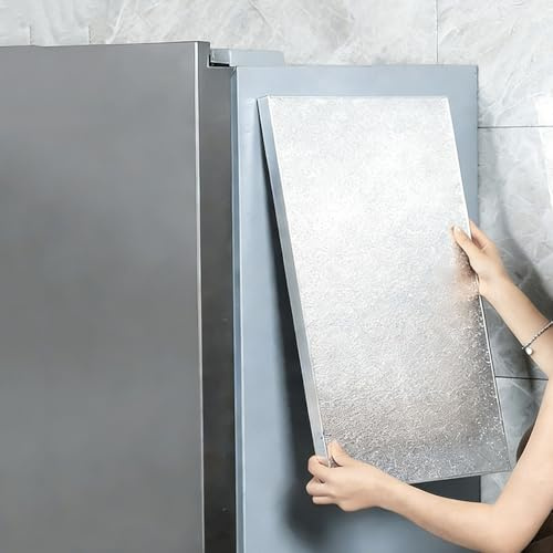 Hitzeschutzplatte - Isolierplatten Wärmedämmung für Küche und Möbel, Aluminium Dämmplatten 20 mm - Schutz für Grillhitze Ofen Herd und Kamin(Adhesive Type,30 x 40 cm)