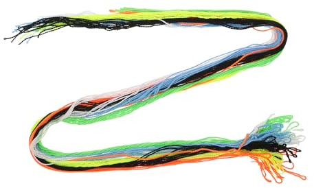 HAPINARY Profesionales de 105cm 10 Hebras 60 Cuerdas de Yo-yo de Nylon y Durabilidad Repuesto Ligero Alta Precisión para Competición y Manualidades