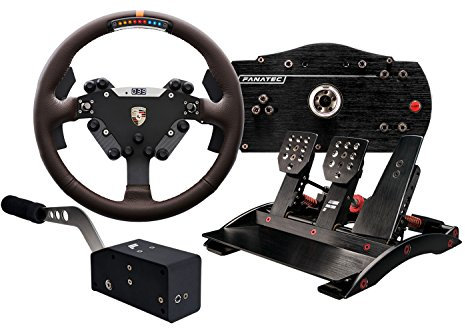 Fanatec ClubSport Rally Bundle - USB Steering Wheel - PC Racing Wheel Bundle