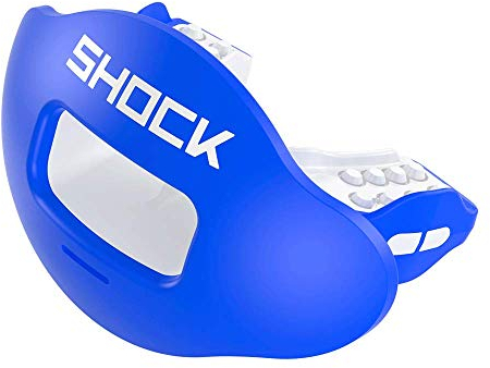Shock Doctor Max Airflow 2.0 Color matt Mundstück mit abnehmbarem Strap - royal