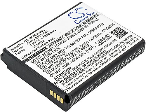 CS-MCM100BL Akku 4200mAh Kompatibel mit [M3 Mobile] SM10, SM10LTE Ersetzt SM10-BATT-S41