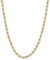 PRINS JEWELS 18 Karat 750 Gold Kordelkette Gelbgold Unisex - 3.80 mm. Breit (50)