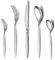 HOMQUEN 30-Teiliges Besteckset, Geschirrset, Edelstahlbesteck-Service Set, Hochglanzpoliert, Spülmaschinenfest (Set für 6 Personen)