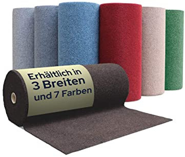 Primaflor Rasenteppich GREEN Meterware – Braun, 4,00m x 1,00m – Outdoor Kunstrasenteppich wetterfest & pflegeleicht