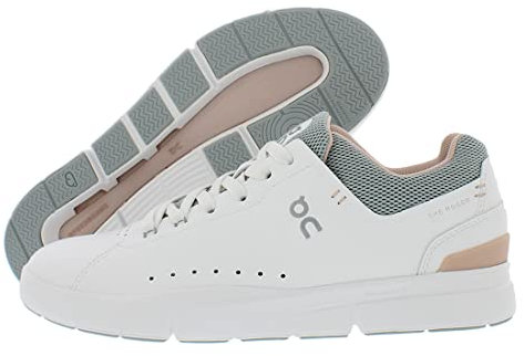 On Damen 48.99454 Sneakers, Weiß/Rosa, 40 EU