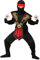widmann 38568 Costume RED KOMBAT NINJA CON ARMI 158 cm / 11-13 Years