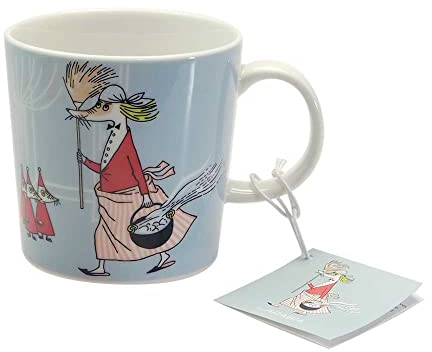 Arabia 1057216 MOOMIN MUG Tasse, Porzellan, Mehrfarbig, 0,3 l