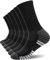 Benirap Socken Herren Damen 43-46 35-38, Wandersocken Baumwolle Sportsocken Atmungsaktiv Arbeitssocken 39-42 47-50 47-49 Laufsocken Verstärkte Sneaker Socken Fahrradsocken