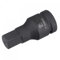sourcing map 30mm Impact Hex Bit Socket, 1 Drive 108mm Length CR-MO Steel Metric Sizes