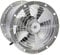 Powerful Commercial Axial Metal Canopy Extractor Exhaust Duct Fan 12 16 18 20 inches Kitchens, Warehouses, Greenhouses, Hotels and All Commercial Places (12 Inches 300mm)