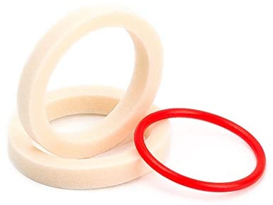 Anello in schiuma per forcella per bicicletta, anello in schiuma per parapolvere con guarnizione forcella con indicatore di corsa O-ring per servizio forcella ammortizzata,32/34/35/36 mm