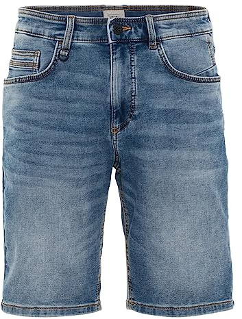 camel active 498305-1D01 Flexxxactive® Jeans Shorts Slim Fit, Hosengröße:50, CamelActive_Farbe:Bleach Blue