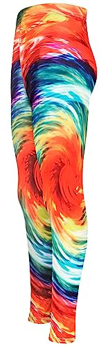 A2Z 4 Kids Girls Legging Trendy Fashion Dance Pant - Tie Dye 256 Legg Fusion 2-3