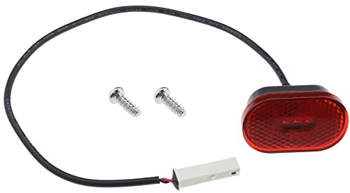 EMSea Rücklicht LED Rücklicht Kompatibel mit Xiaomi M365 Pro 2 Version Elektroroller Rücklicht Kotflügel Lampe mit Befestigungsschrauben
