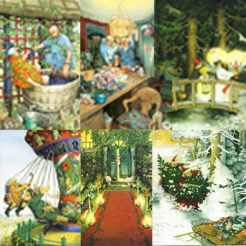 Inge Löök Postkarten set 9 (jetzt 49-54) Größe: 10,5x15 cm,Set mit 6 Karten